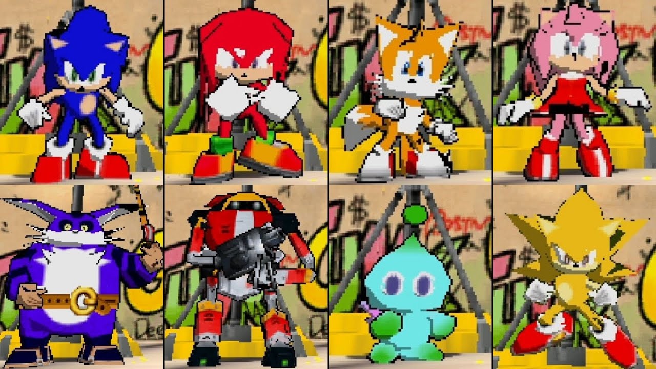 Sonic Shuffle // All Characters [1st Place]
