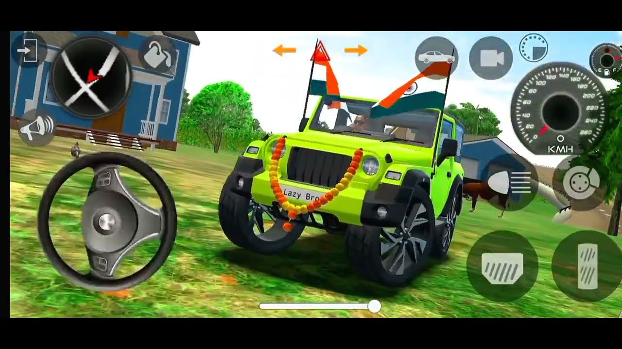 Modified Mahindra Thar😈Games:Indian Thar (Gadi Wala Games) Car Game Android Game - Android Gameplay