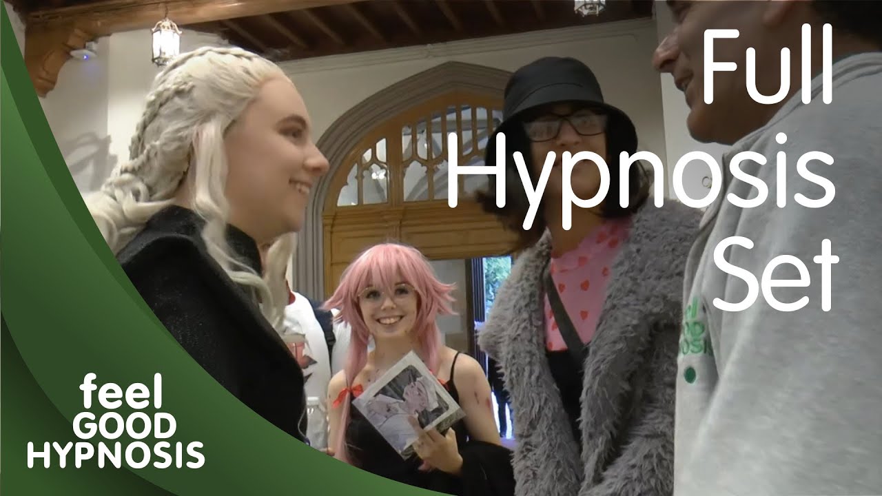 Full Street Hypnosis Set from Induction through to several skits and wake up