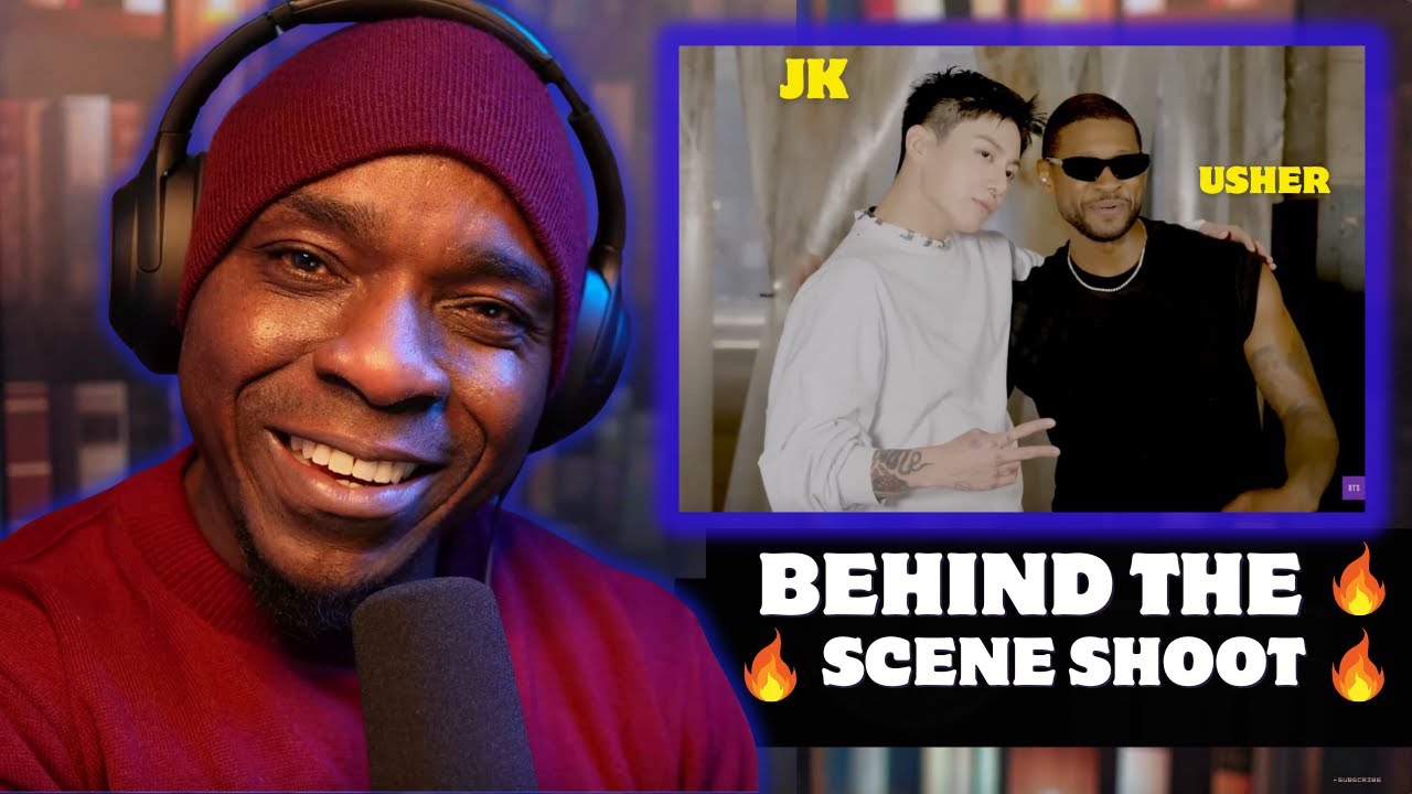 Jung Kook (정국) and Usher 'Standing Next to You - Usher Remix' Video Sketch! 🎶  FIRST TIME reaction.