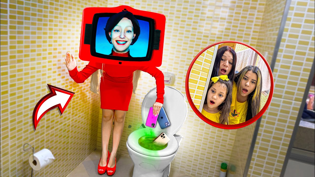 A CASSANDRA JOGOU O NOSSO CELULAR NO VASO SANITÁRIO!!