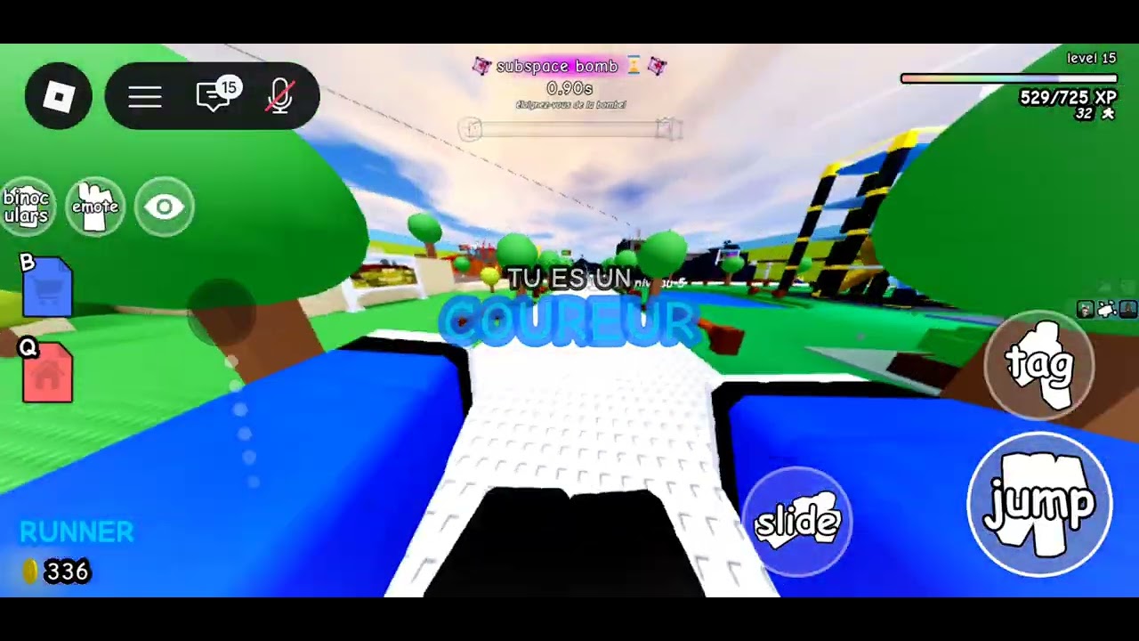 Jeu de tags sans titre mode subspace bonb