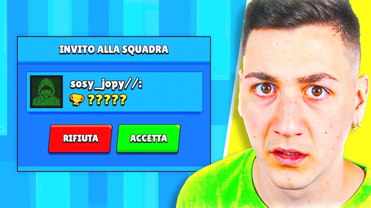 RICEVO L&rsquo;INVITO DAL NOME PROIBITO DI BRAWL STARS E...