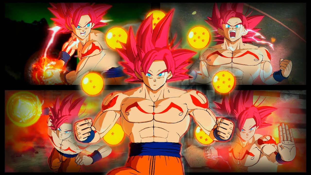 Dragonball Xenoverse 2 | Showcasing Son Goku Ascended Super Saiyan God