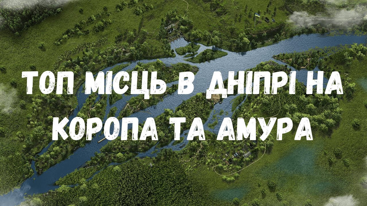 Де половити коропа та амура у Дніпрі.  ТОП платних і спортивних водойм з контактами