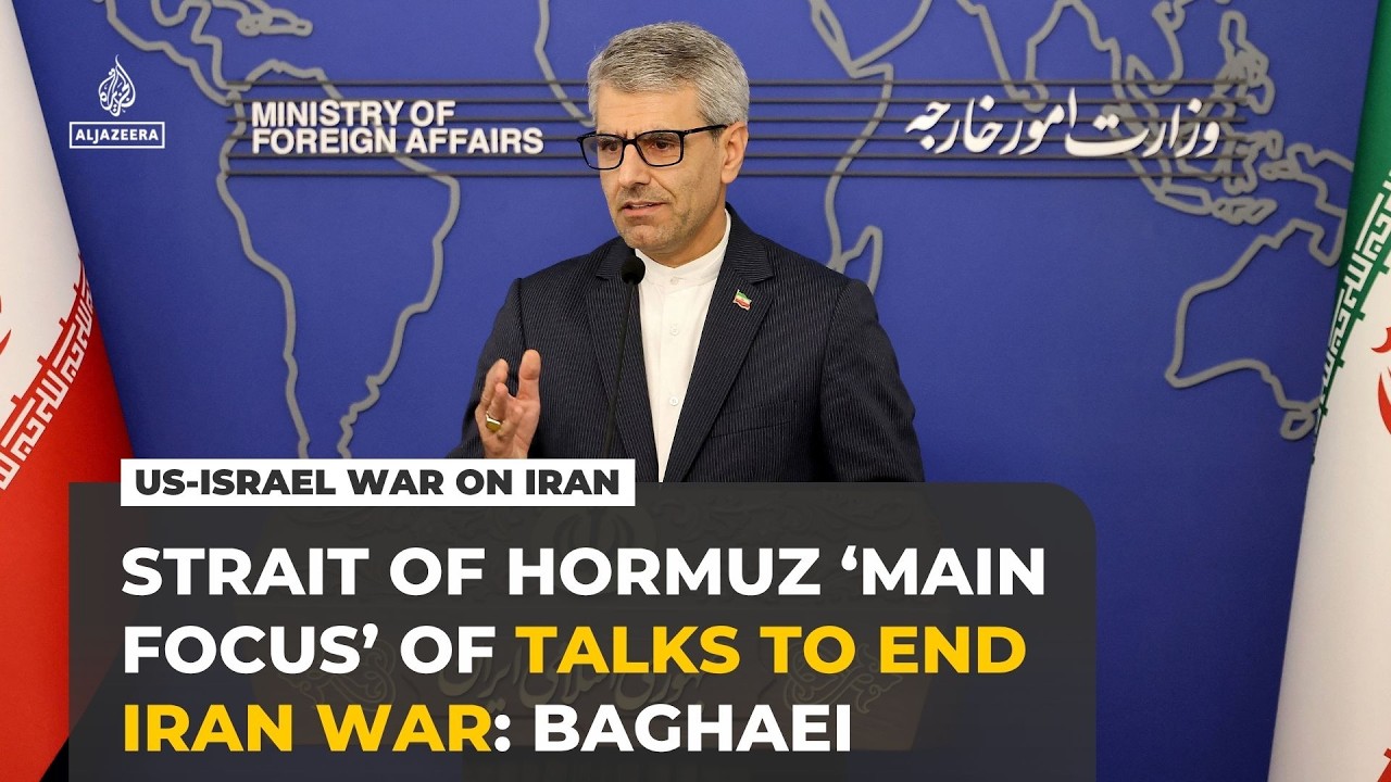 US proposal focuses on nuclear issue, but Iran's focus is on Strait of Hormuz: Baghaei