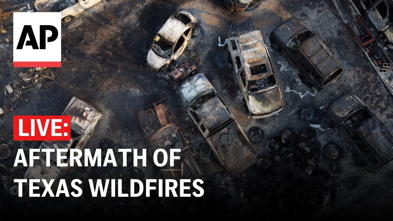 LIVE: Aftermath of Texas wildfires