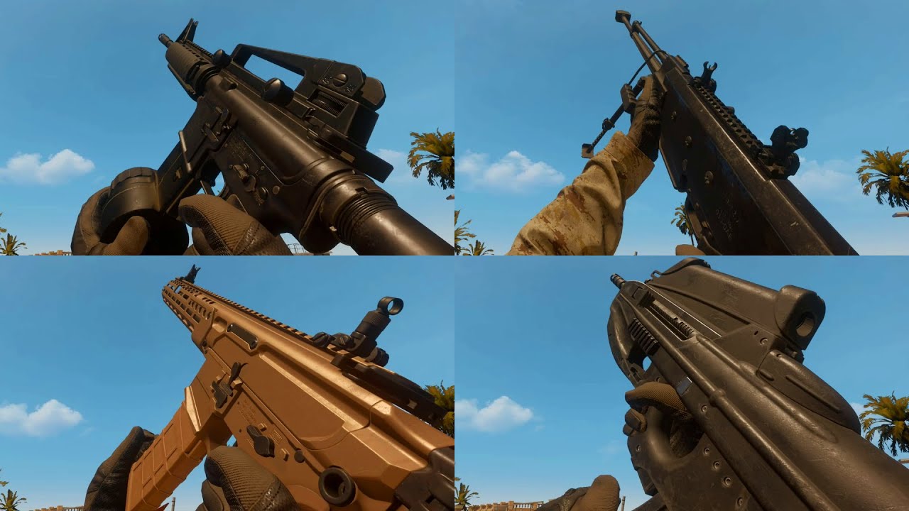 Insurgency Sandstorm - All Weapon Reload Animations