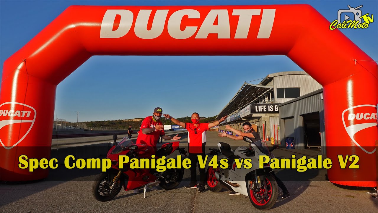 Spec Comparison for the New 2020 Ducati Panigale V4 S vs 2021 Ducati Panigale V2