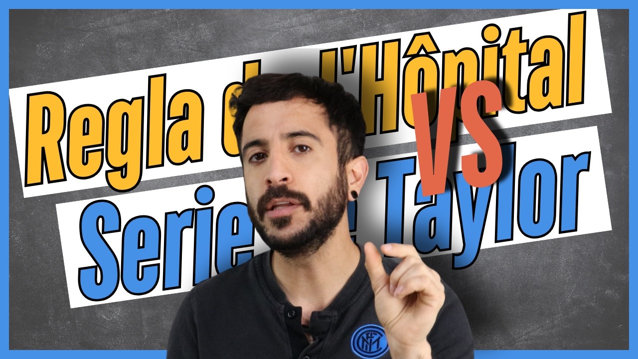 Aplicación de a series de Taylor en límites