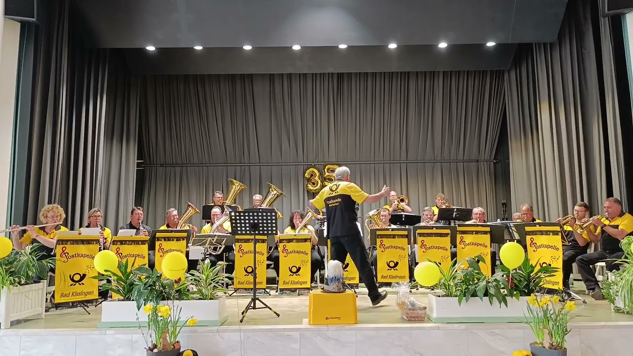 Aus besonderem Holz-35 Jahre Postkapelle Bad Kissingen -in Bad Bocklet -13.04.2025