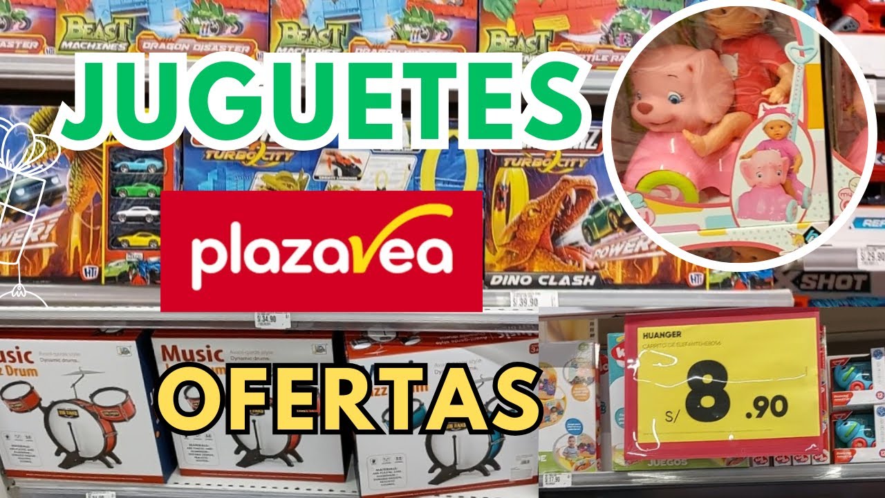 JUGUETES BARATOS EN PLAZA VEA