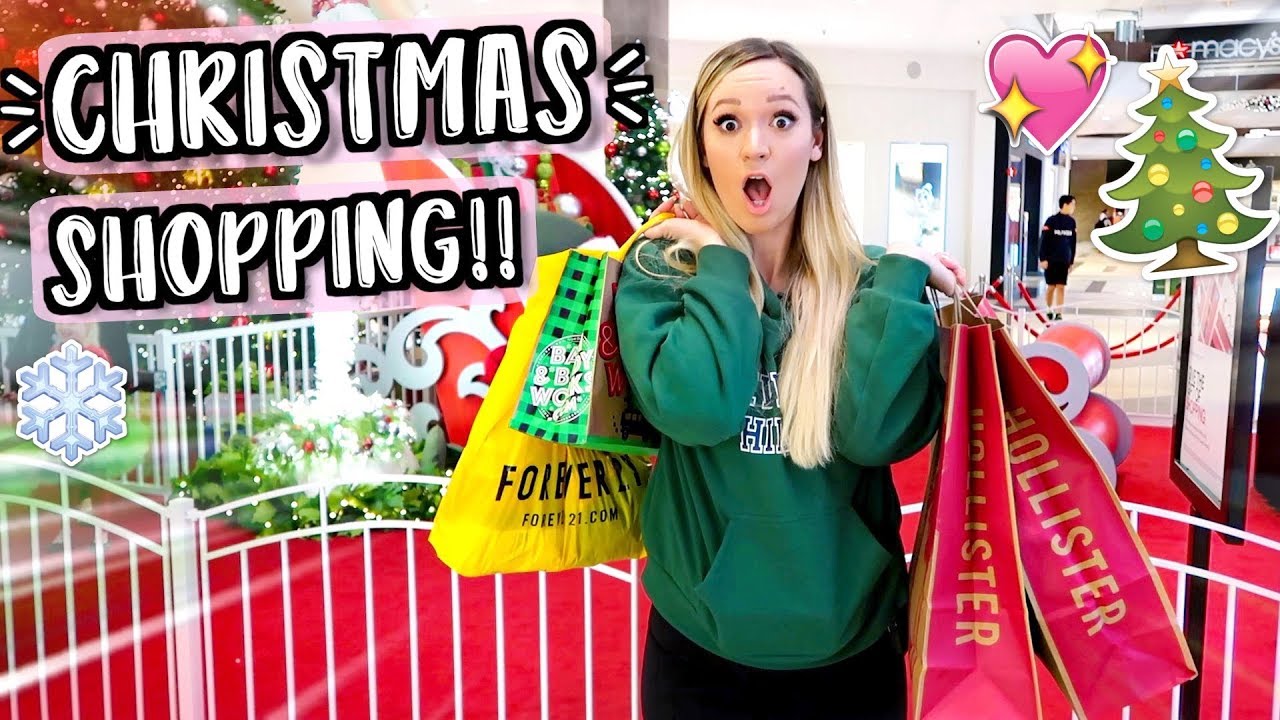 Christmas Shopping! Vlogmas Day 13!!