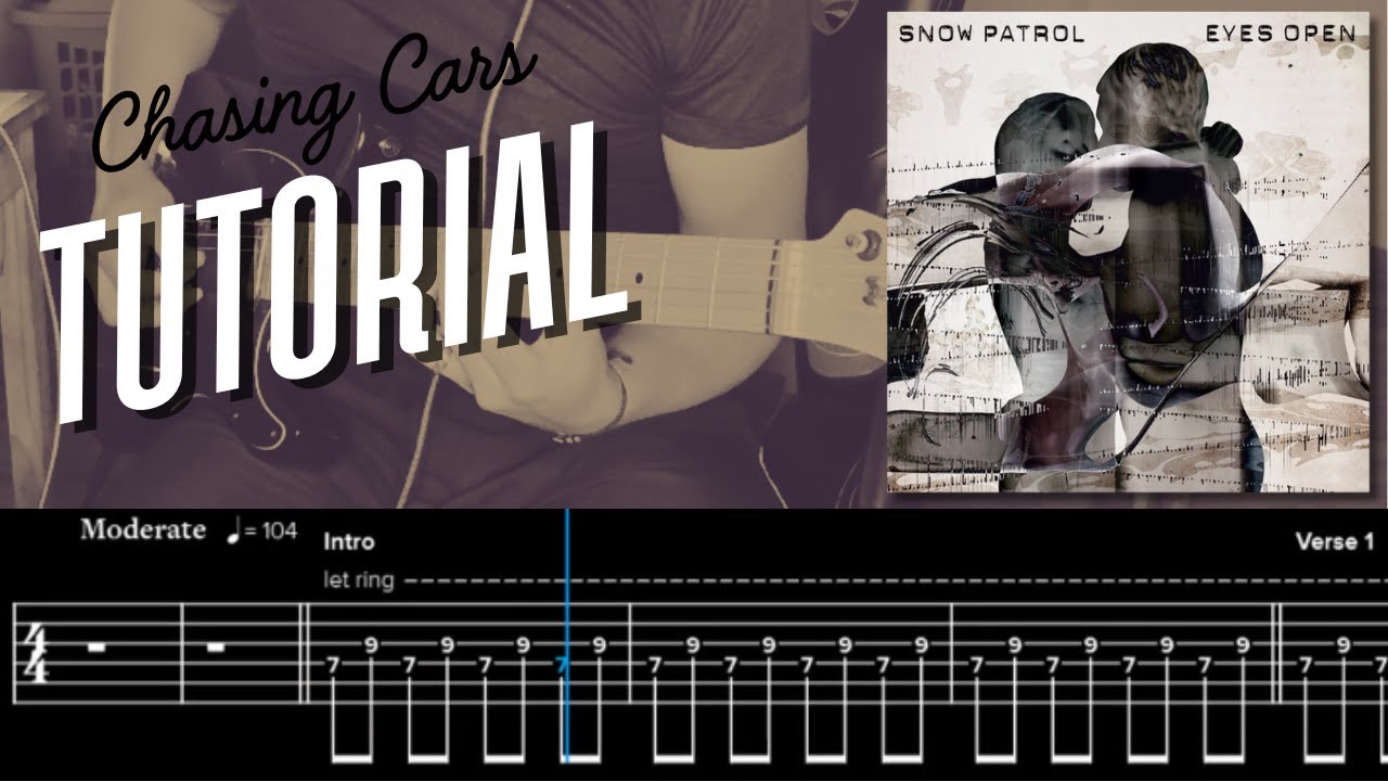 Chasing Cars - Snow Patrol | Cover Tutorial + Tabs (Guitarra F&aacute;cil)