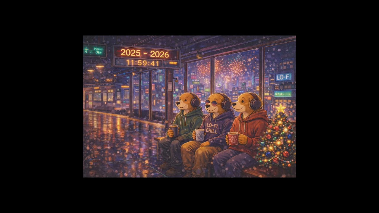 New Year 2026 Urban Lo-Fi Mix 🎧🌌 | Chillhop Beats for Late Nights & Fresh Starts