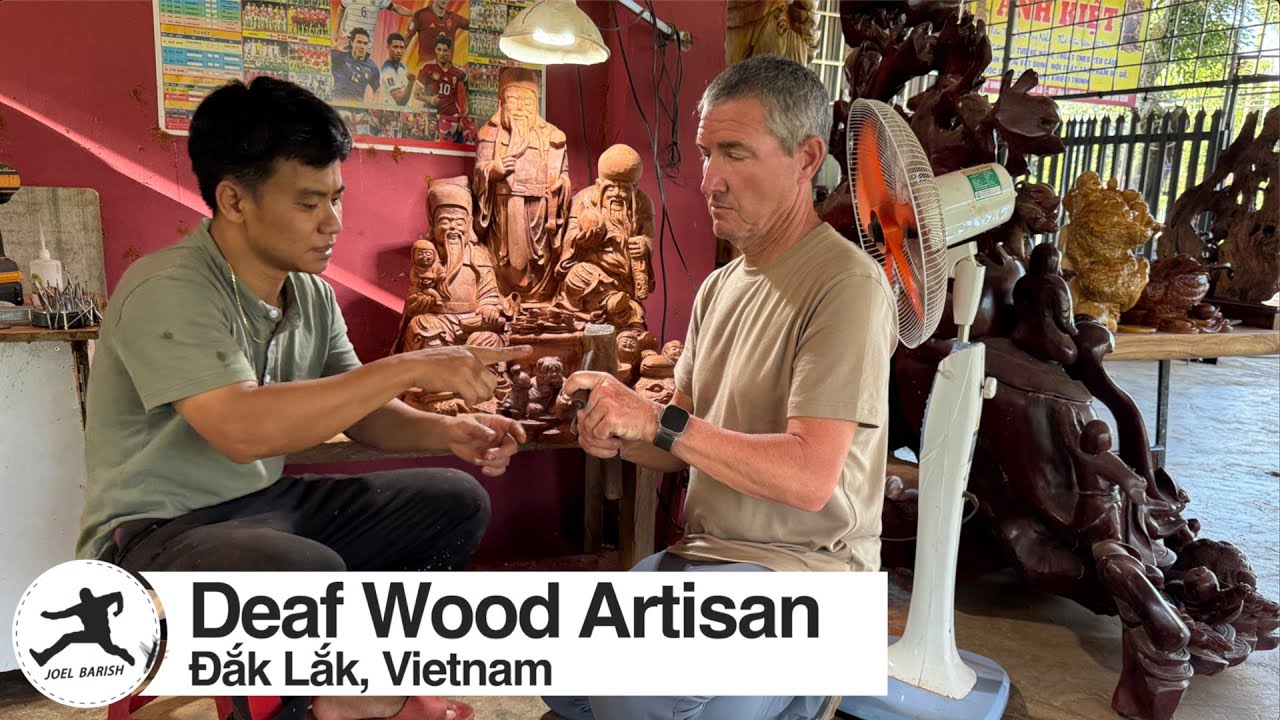 Vietnam: Deaf Wood Artisan
