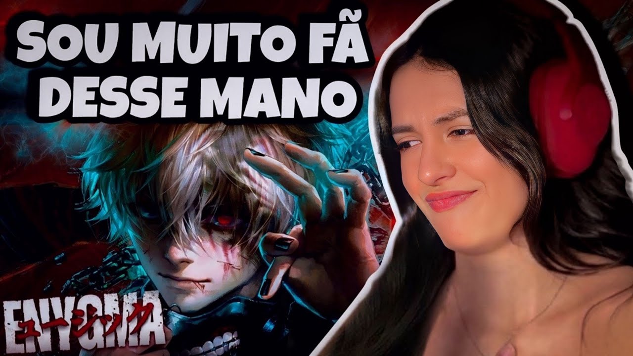 REACT Tragédia | Kaneki (Tokyo Ghoul) | Enygma | gostosa reagindo