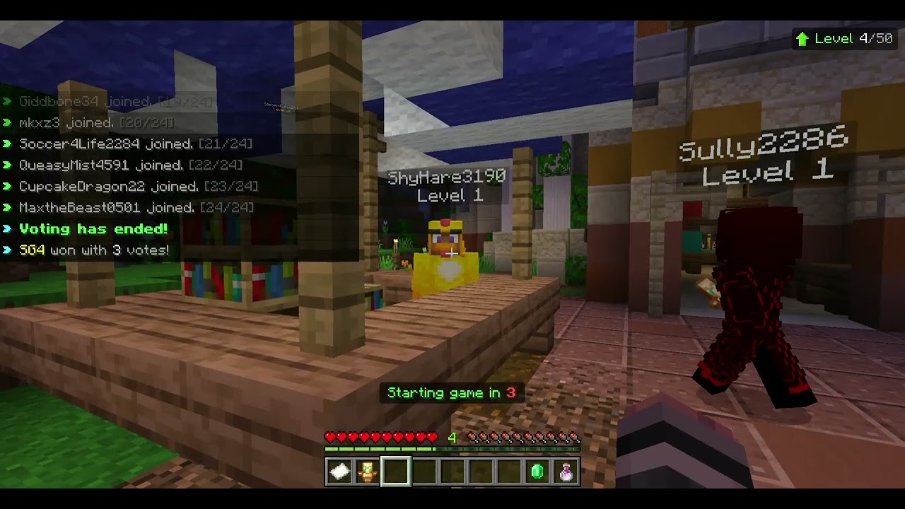 Hive Minecraft Online Survival Games # audio included