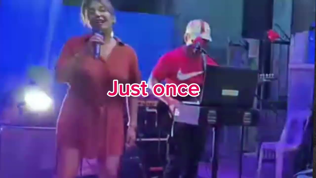 Just Once Karaoke Rock Version