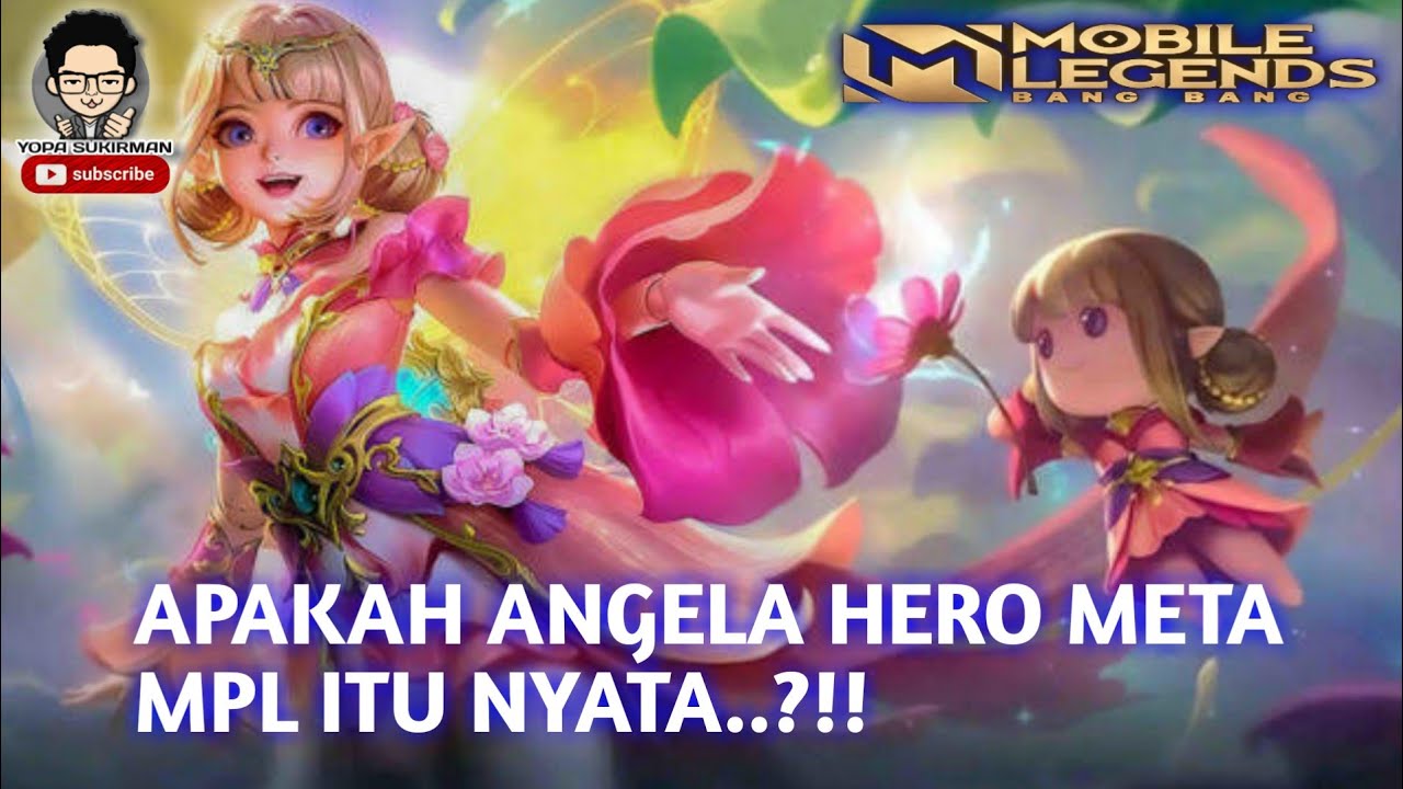 Angela Best Build Gameplay 2021 | Tutorial Angela - Mobile Legends | MLBB