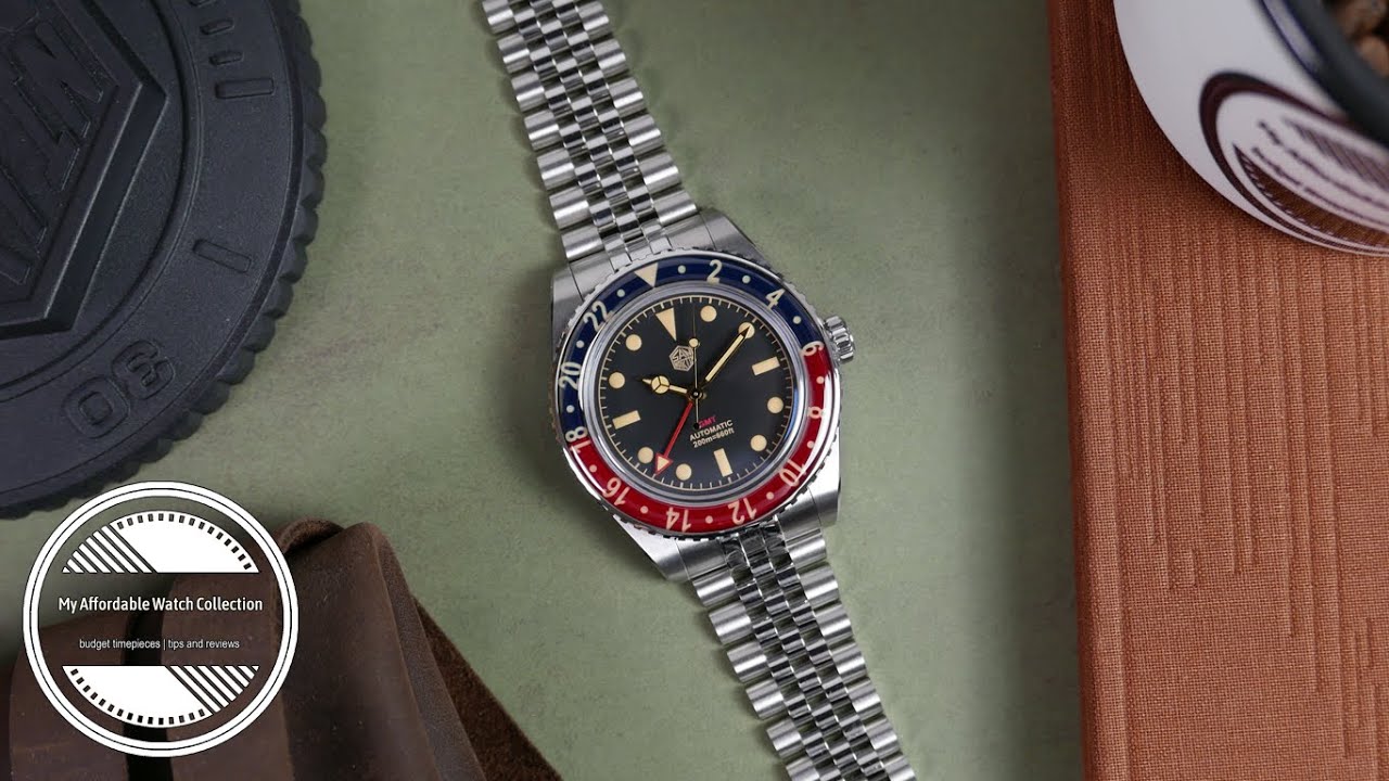 BEST Automatic GMT Under $500? [REVIEW] San Martin SN0005-2