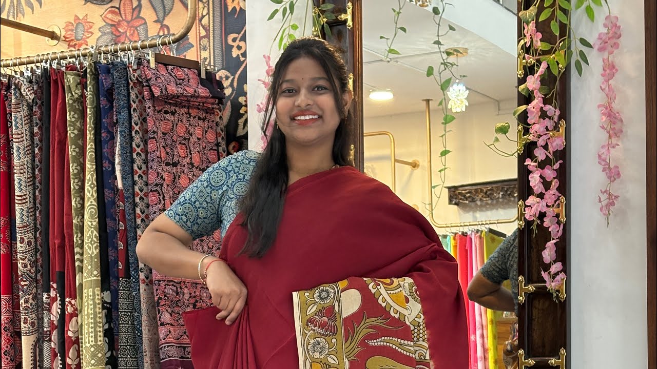 Silk Kalamkari / Cotton Nizam Border Sarees 