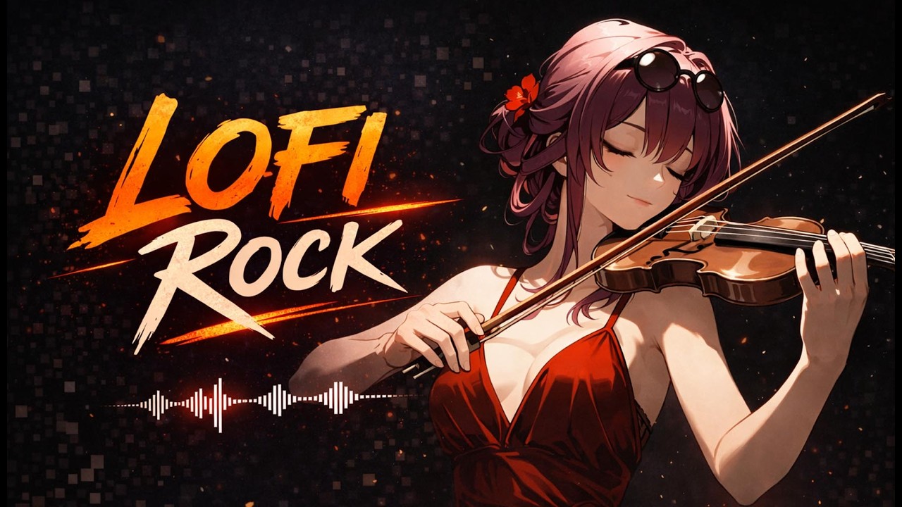 Midnight Strings 🎻 &ndash; Dark LoFi Rock & Metal Study Session #46