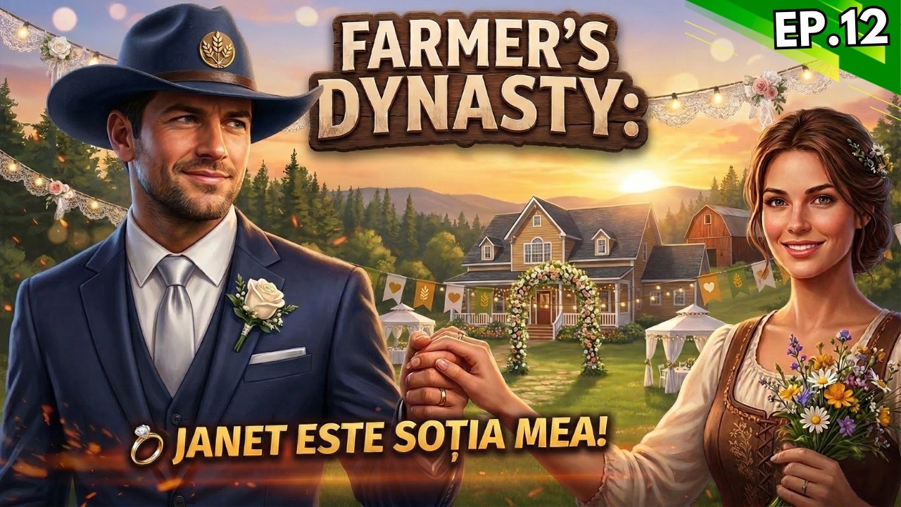 M-AM CĂSĂTORIT! Janet este oficial soția mea! | Farmer's Dynasty Ep. 12