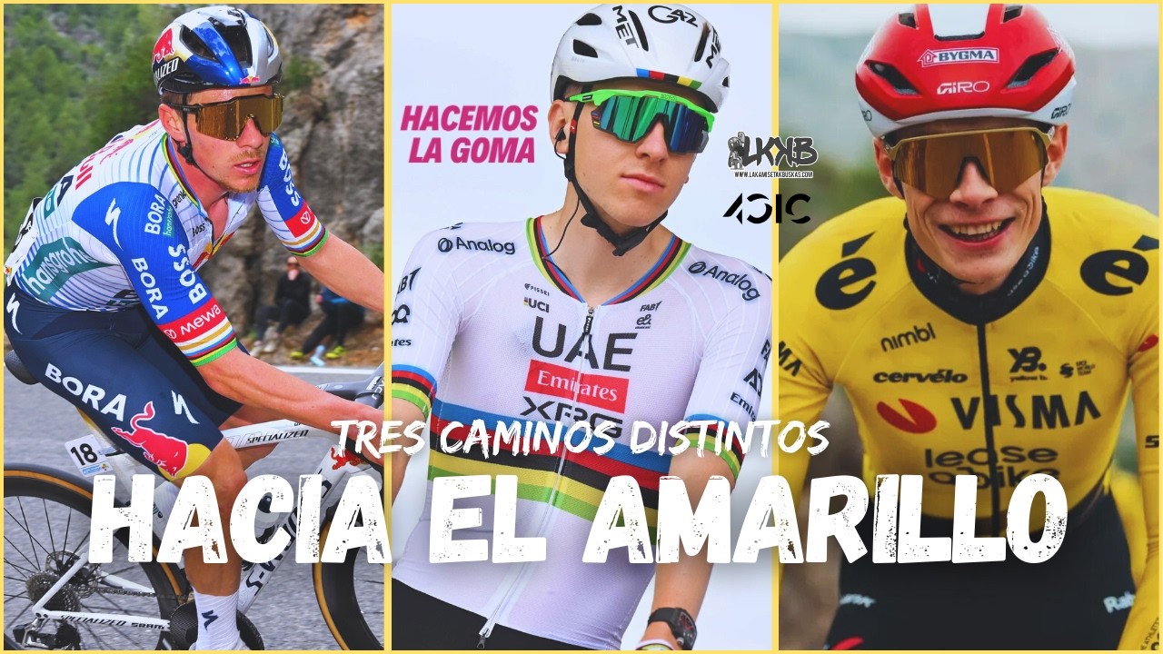 Pogacar vs Vingegaard vs Evenepoel | TOUR 2026 | Tres caminos hacia el amarillo
