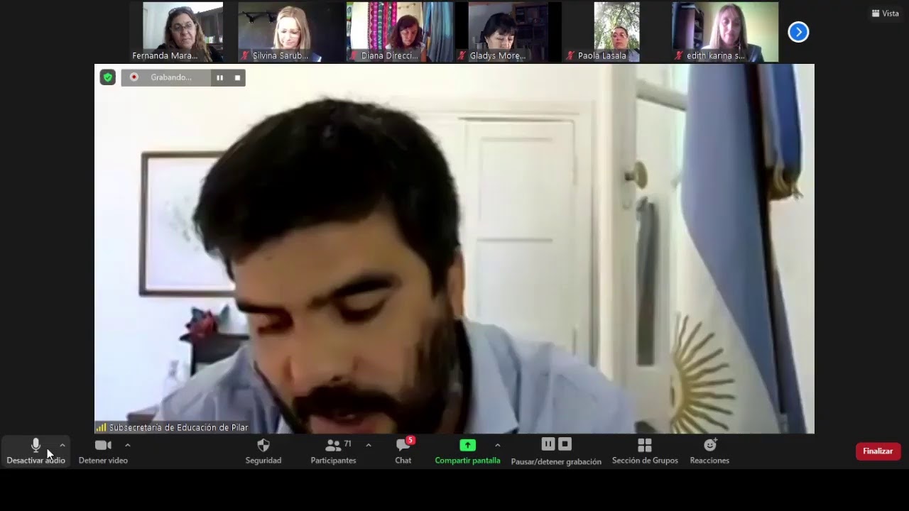 Emisión en directo de Nivel Inicial Pilar