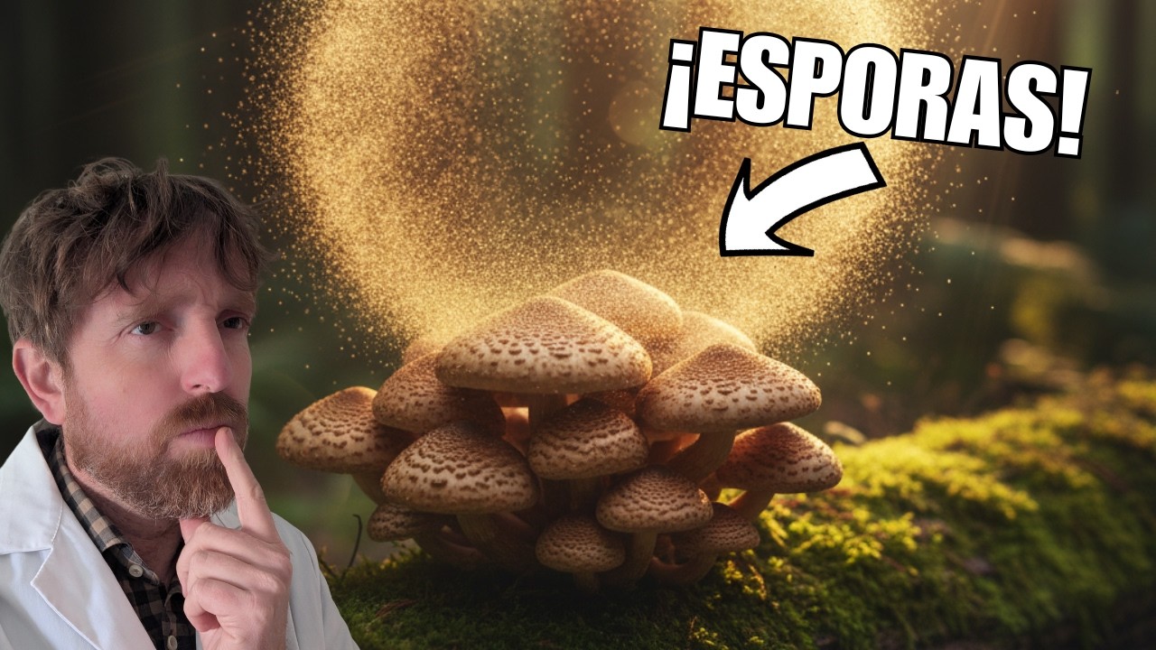 &iquest;C&oacute;mo son las esporas de las setas al microscopio?
