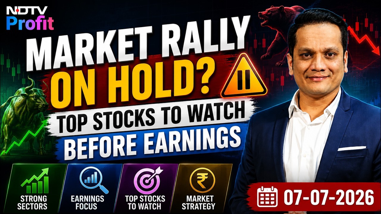 Nifty Rally Paused! Is This a Dip to Buy or a Warning Sign? | CA Rudramurthy's view on NDTV Profit