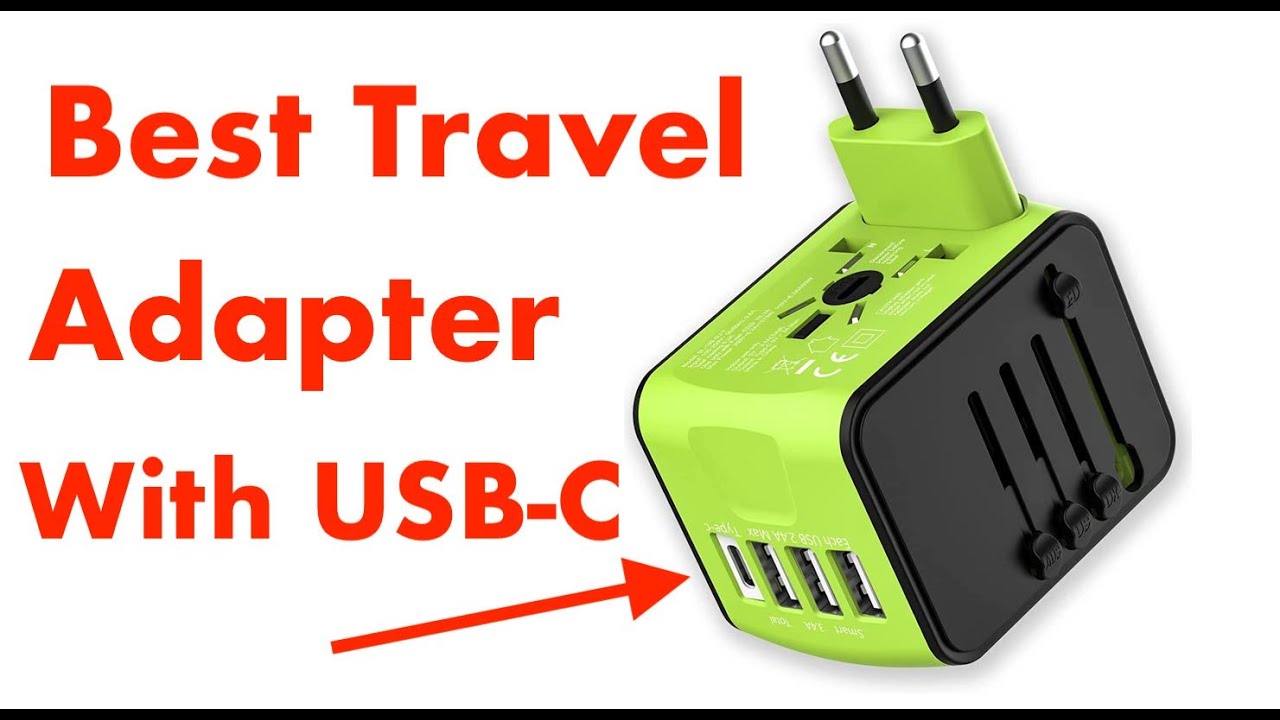 Best Travel Adapter With USB-C
