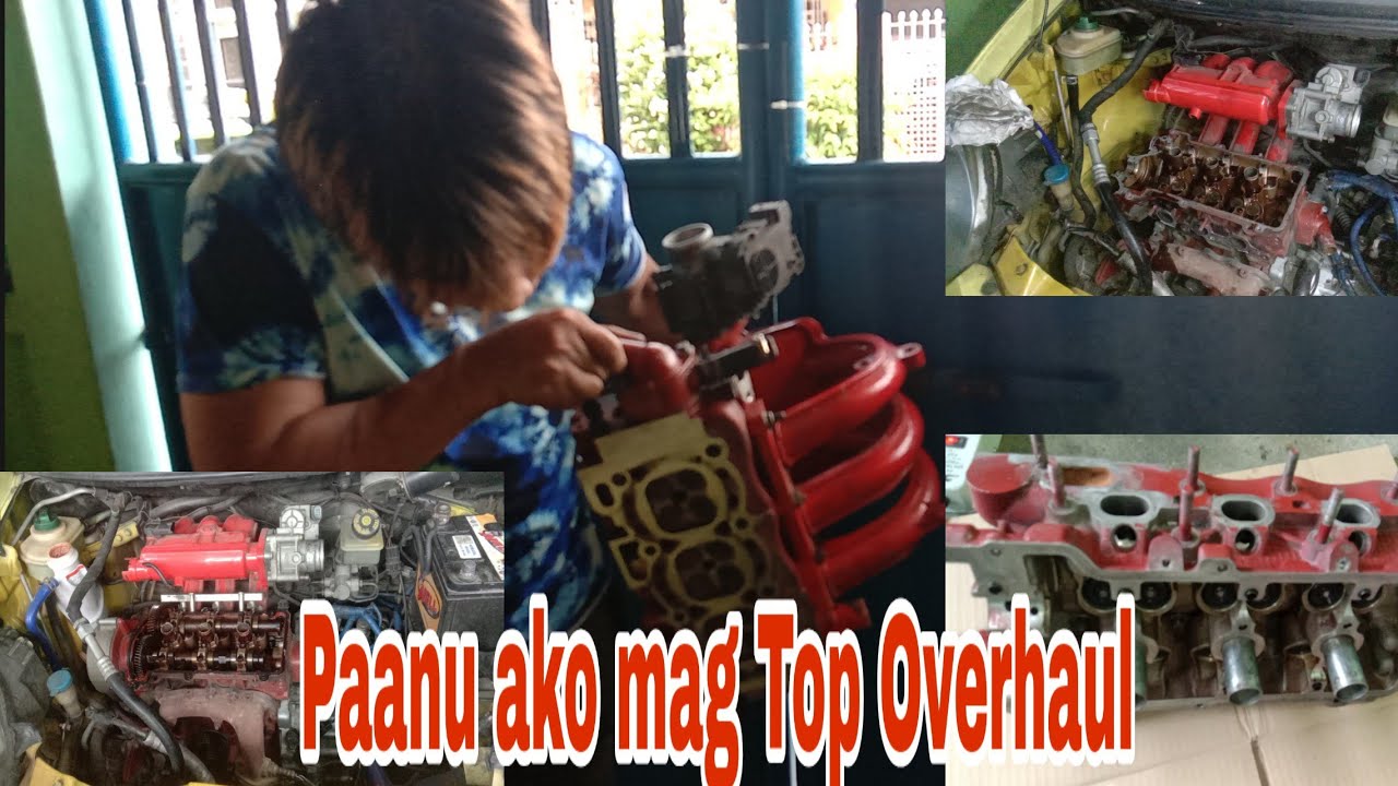 How to replace cylinder head gasket (TOP OVERHAUL)
