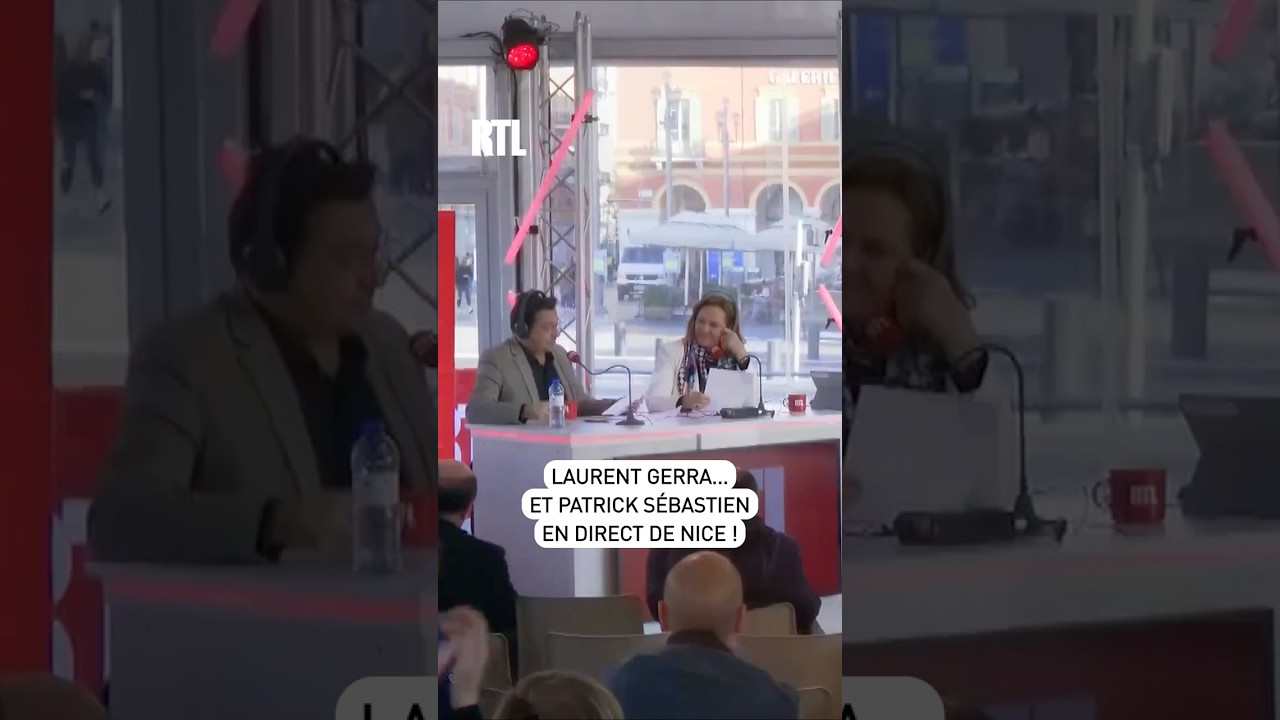 Laurent Gerra... et Patrick S&eacute;bastien en direct de Nice !
