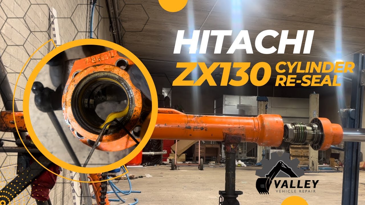 Hitachi ZX130-3 Boom Cylinder Re-Seal