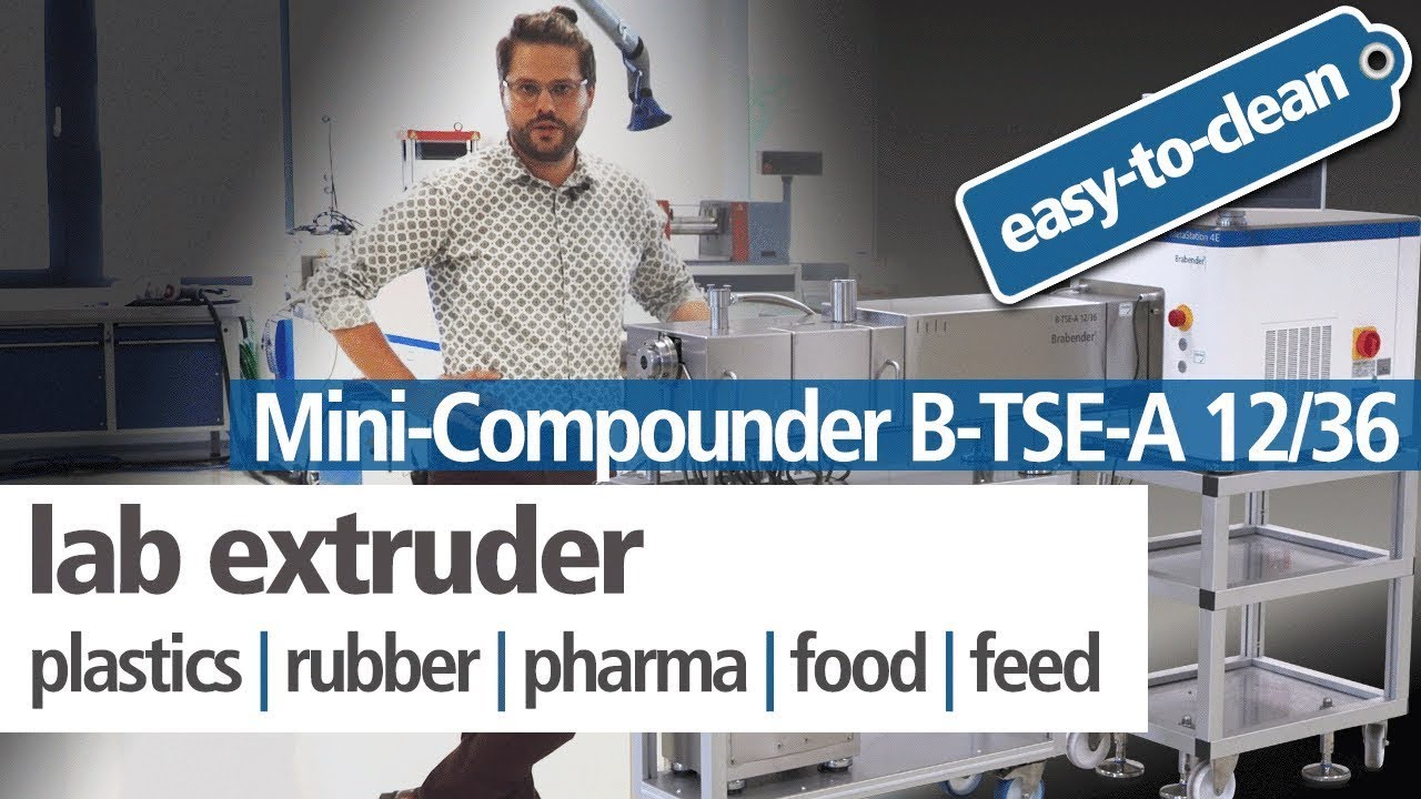 Lab extruder Mini-Compounder B-TSE-A 12/36