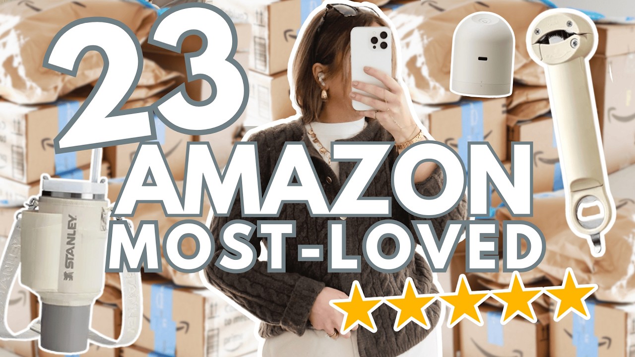 TOP 23 AMAZON FINDS *most-loved*: travel packing finds, kitchen organization, closet organization