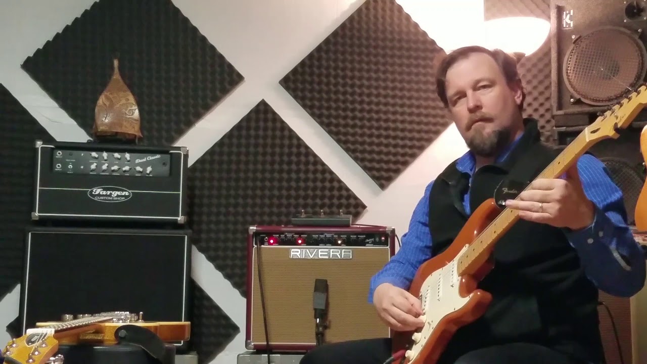 Rivera Chubster 40 watt amp with a Strat