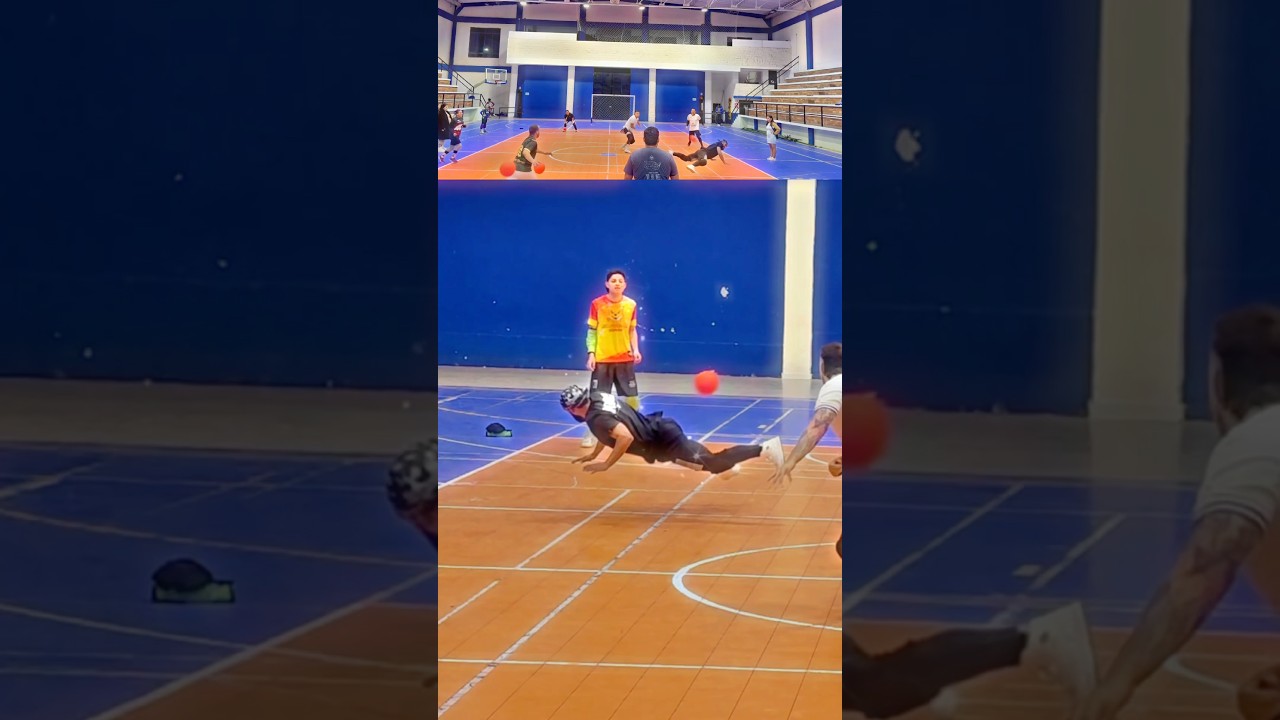 Impressive Dodging Abilities! 😮 #dodgeball #highlights #shorts - 617