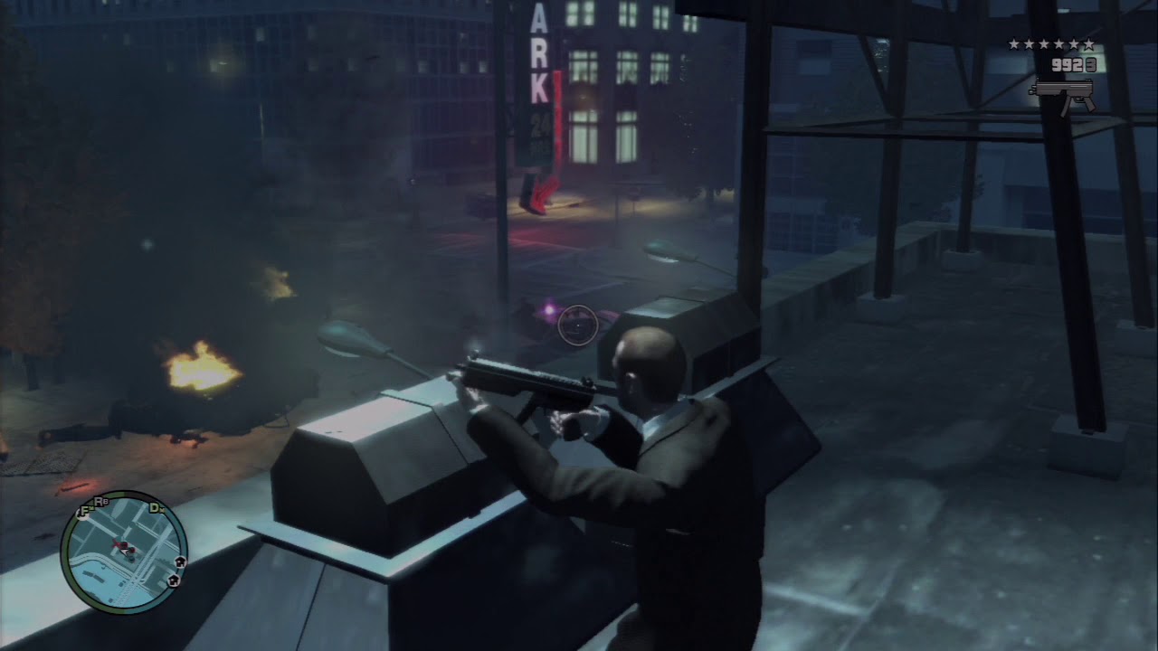 GTA IV: Police Shootout 6 Star Wanted Level #2