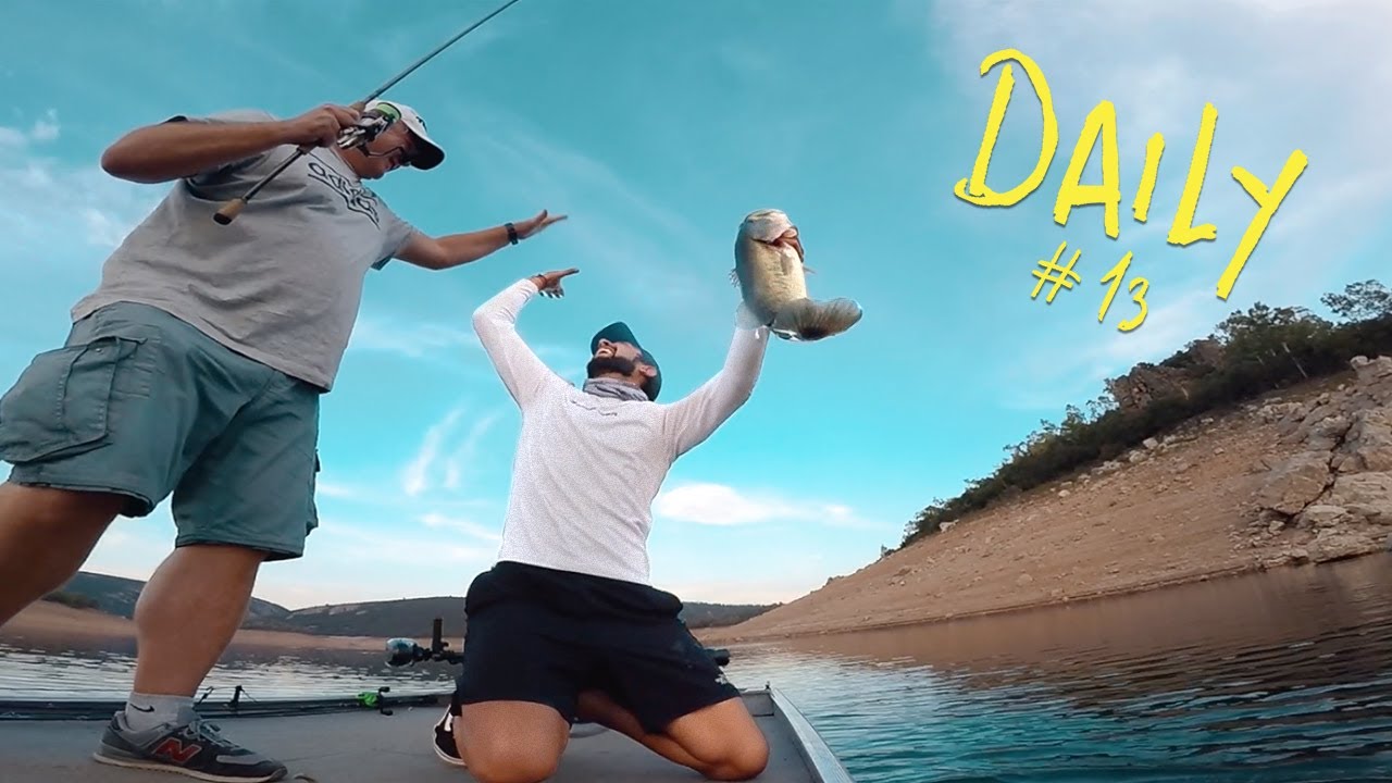 Pescando BLACK BASS a FINESSE - Daily # 13