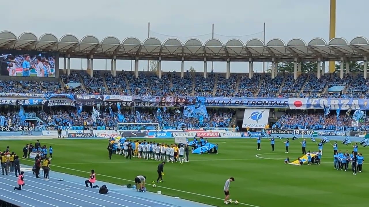 2025.4.20 川崎フロンターレ×東京V 選手入場