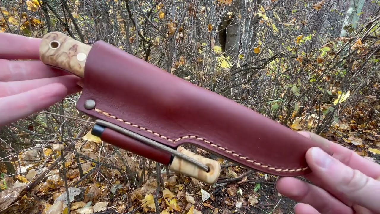 Casstrom Lars Falt NOW with Firesteel!! by bushcraftcanada.com
