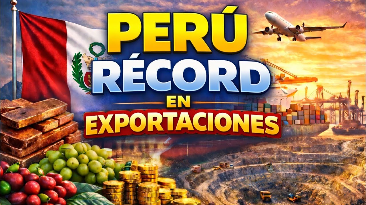 Perú alcanza un récord histórico en exportaciones