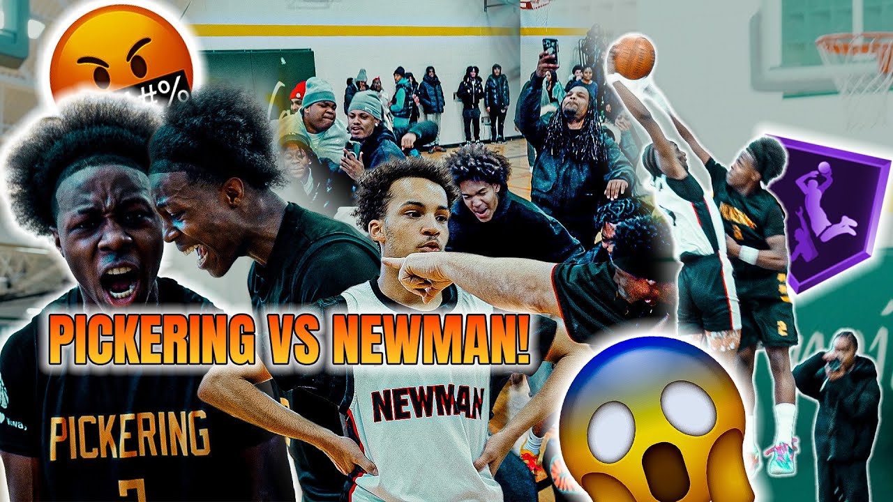 PICKERING HIGH VS NEWMAN WAS GAME OF THE YEAR!! 20 POINT CHOKE IN THE 4TH??