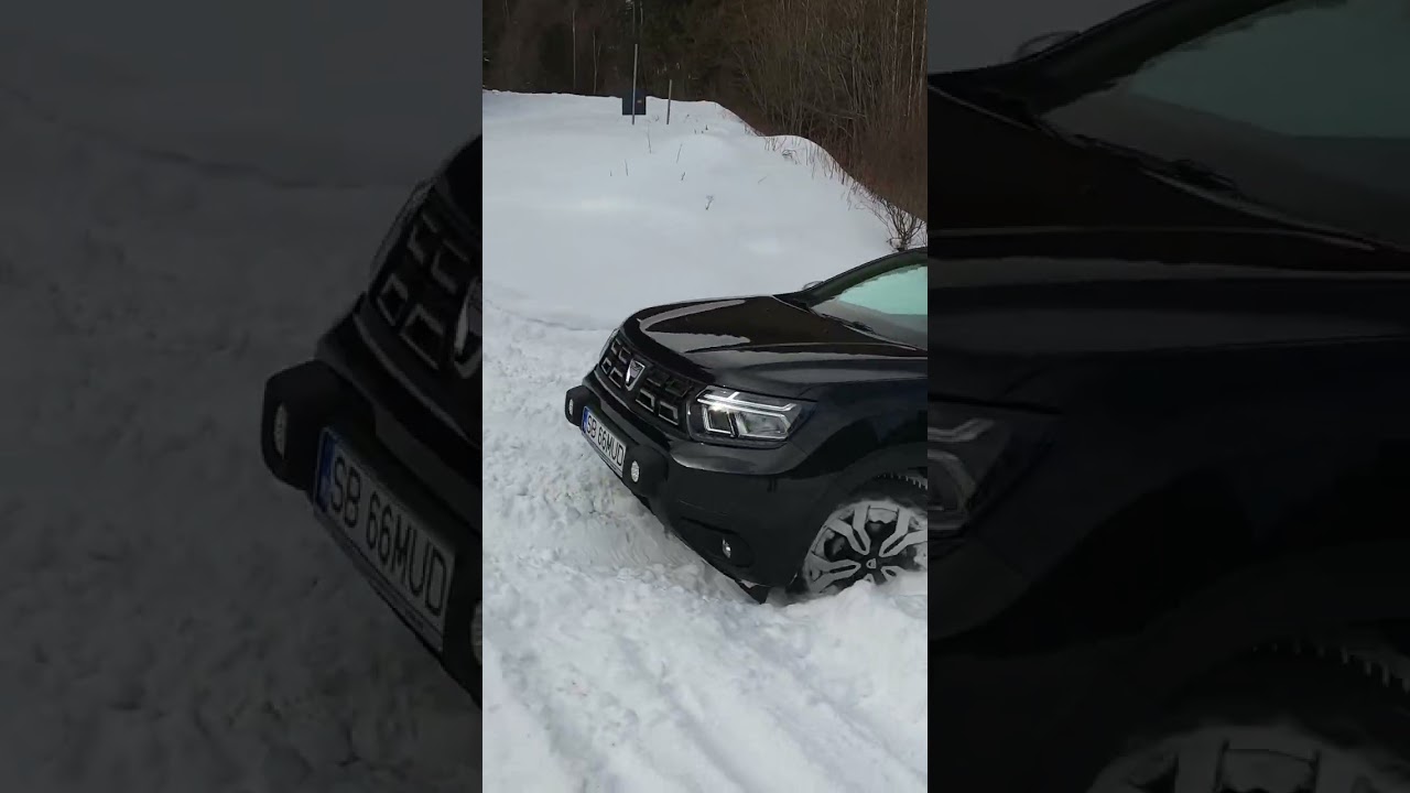 Duster fun in snow