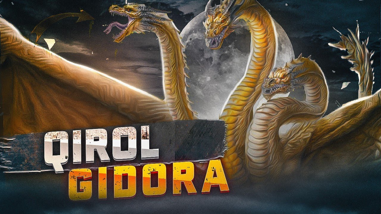 QIROL GIDORA QANCHALIK KUCHLI? | GIDORA YERGA QANDAY KELGAN? | GODZILLA VA KONG YANGI IMPERIYA