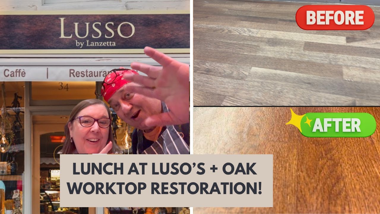 Skegness Lunch at Luso’s + Stunning Oak Worktop Transformation!
