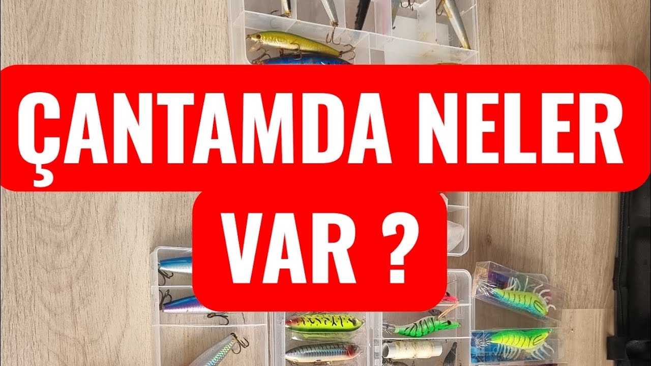 Temu dan balık malzemeleri dolu çantamda neler var ?